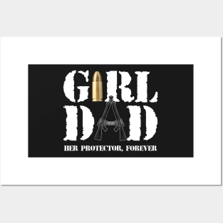 funny girl dad her protector forever quote Posters and Art